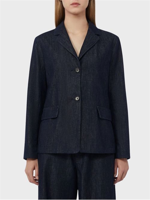 Giacca monopetto in denim stretch S' MAX MARA | 2619041141600001
